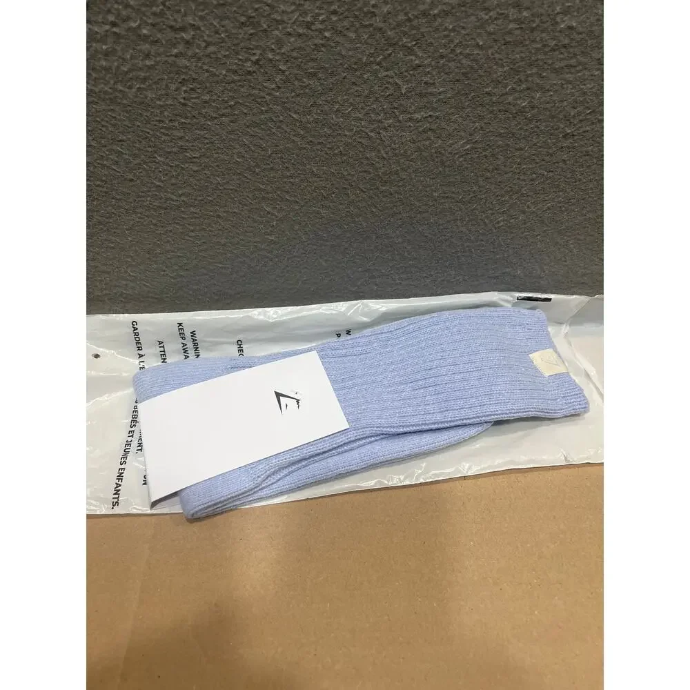 Comfy Rest Day Gymshark Socks Size L (10-13) Unisex Peri Blue